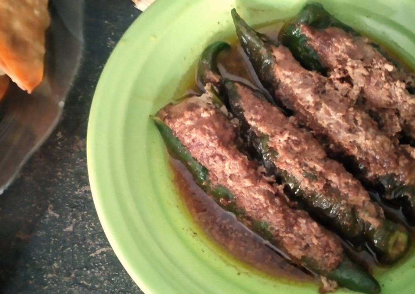 Stuffed Green Chillies