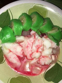 Foto resep Es pisang ijo