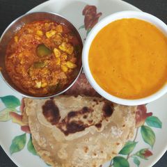 A picture of Corn capsicum masala.