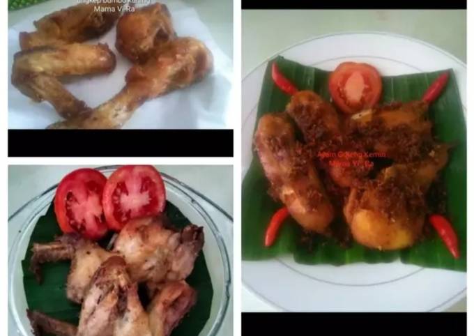 Ayam goreng kuning - Ayam goreng Ketumbar - Ayam goreng kemiri