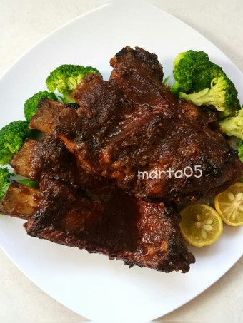 Cara Buat Iga Babi Bakar Bahan Sederhana