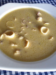 Una foto de Sopa de calamares