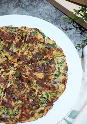 Foto resep OMELET DAGING GILING / Telur Dadar Daging Cincang