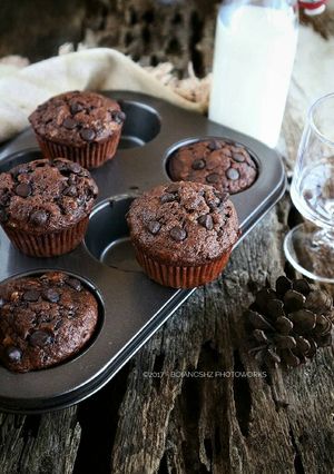 Foto resep Choco Banana Muffins, Simple tp rasa ga simple, VERY RECOMMENDED