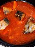 Ikan tongkol wortel bekuah sedap