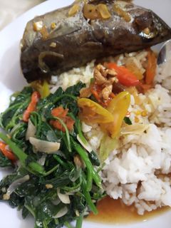 Foto resep Tumis Bayam Pedas