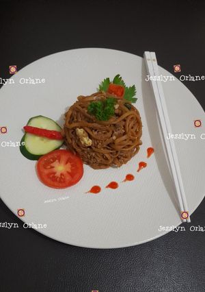 Foto resep Mie Jawa Pipih Goreng (Gurih Meresap, Anti Gumpal!) Jesslyn Orlane