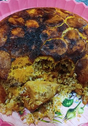 عکسی از دستور ته اندازمرغ