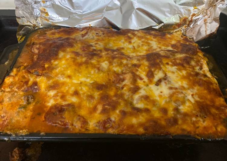 Recipe of Perfect Spinach and mushroom lasagna