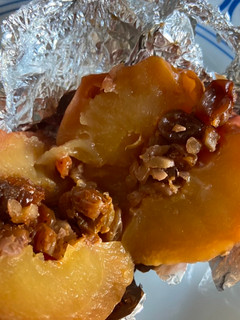 Una foto de Manzanas asadas
