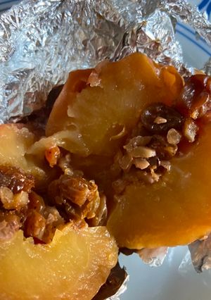 Una foto de Manzanas asadas