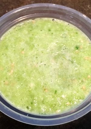 Una foto de Salsa picante de tomatillo verde