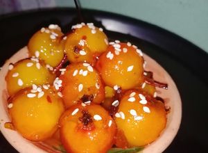 Una foto de Manzanita "tejocote" en dulce