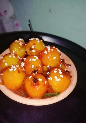 Una foto de Manzanita "tejocote" en dulce