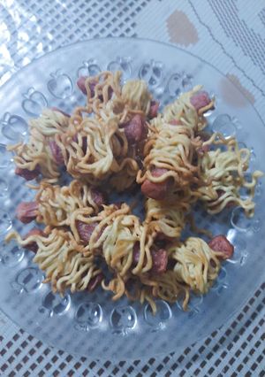 Foto resep Sosis gulung mie