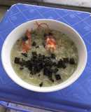 Cháo tôm rong biễn