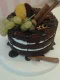 Naked cake autunnale al cioccolato...... 🍁🍂