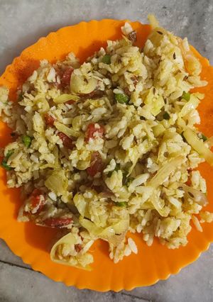 A picture of Masala poha.