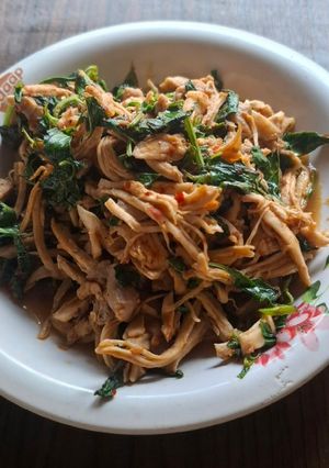 Foto resep Ayam suwir kemangi