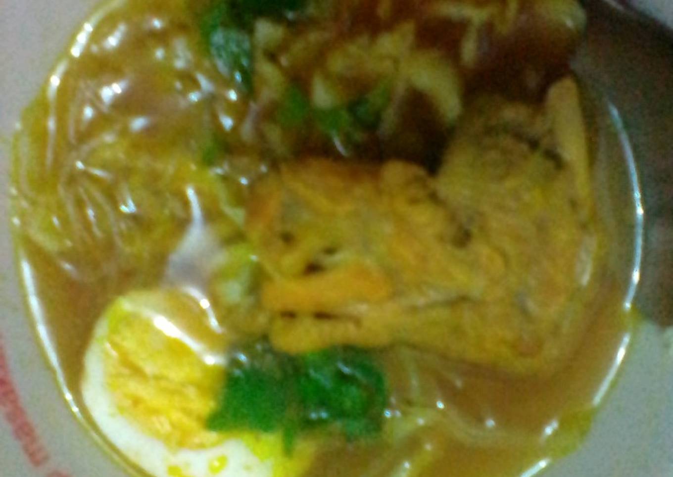 Resep Soto bening ayam Anti Gagal