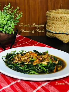 Foto resep Tumis Bayam Bawang Putih