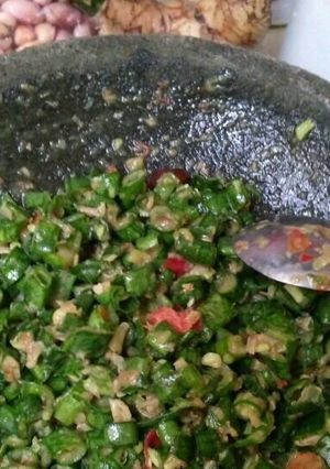 Foto resep Pencok Kacang Panjang