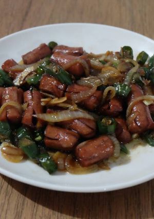 Foto resep Sosis saus teriyaki