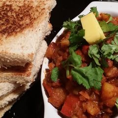 A picture of Pav bhaji.