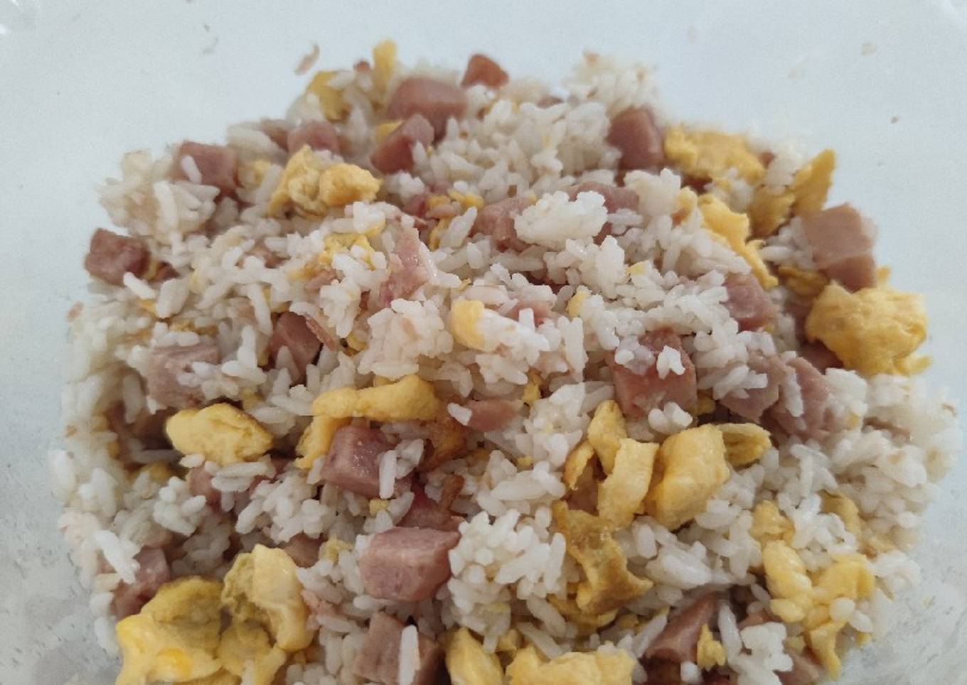 Spam Butter Rice / Nasi Goreng Maling