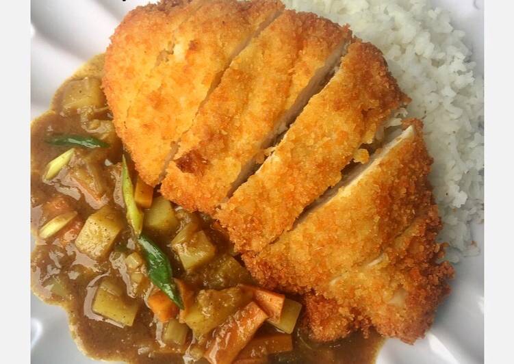 Resep: Di RumahChicken Katsu Curry Rice #Matsu