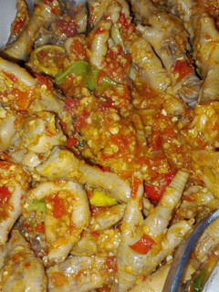 Foto resep Tumis Ceker mercon pedis