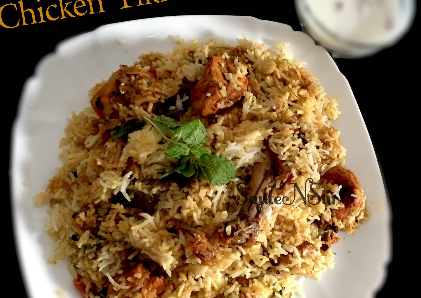 Chicken Tikka Biriyani