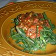 Rujak kangkung ala saya