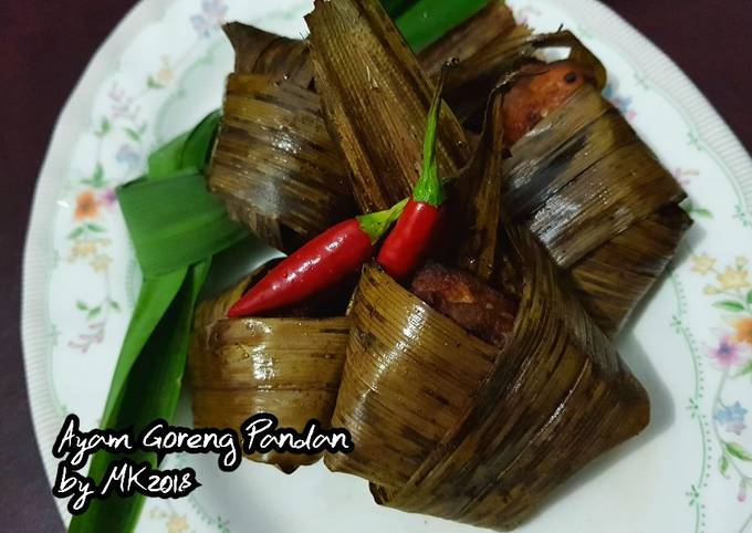 23. Ayam Goreng Pandan ala Thailand #BikinRamadanBerkesan