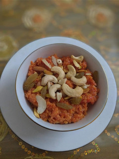 A picture of Gajar Ka Halwa (Carrot Halwa Recipe).