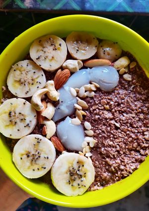 A picture of Healthy Overnight Oats: Breakfast Recipe (no sugar).