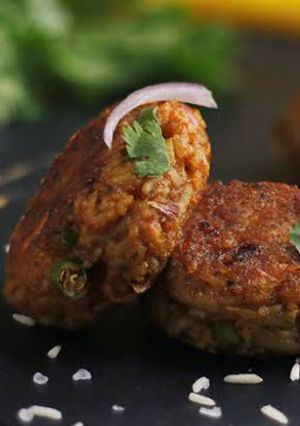 A picture of Rice cutlet.