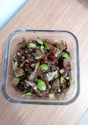 Foto resep Tumis teri pete simple