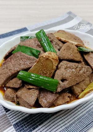 麻油豬肝 的食譜成品照片