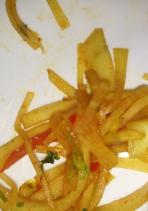A picture of Pappaya salad.