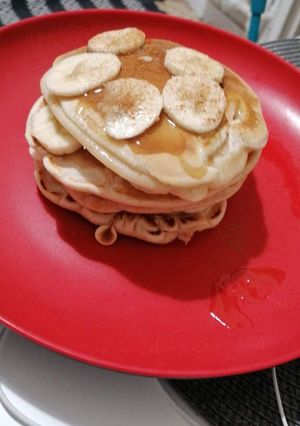 Φωτογραφία της συνταγής Νηστίσιμα Pancakes με γάλα αμυγδάλου