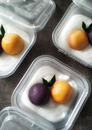 Foto resep Kue Bugis Mandi Ubi Ungu dan Ubi Kuning