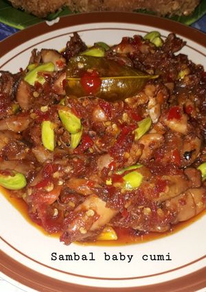 Foto resep Sambal Pete Baby Cumi ala jualan