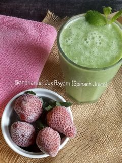 Foto resep Jus Bayam(Spinach Juice)