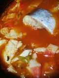 Caldo de mariscos