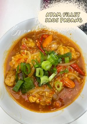 Foto resep Ayam Fillet Saos Padang