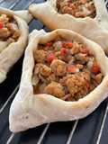 Empanada árabe vegana / Fatay / Sfija