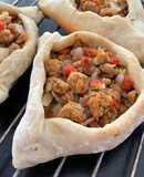 Empanada árabe vegana / Fatay / Sfija