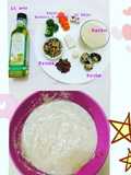 Mpasi menu 4 bintang telur puyuh 6m+