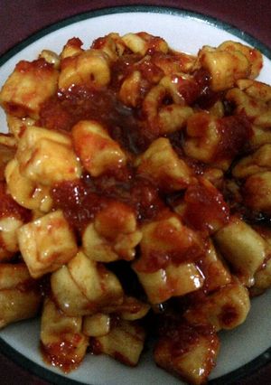 Foto resep Sumsum Sapi masak Balado